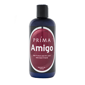 One bottle of Prima Car Care Amigo is displayed with a blank background