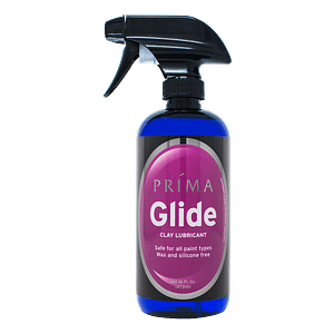 One bottle of Prima Car Care Glide is displayed with a blank background