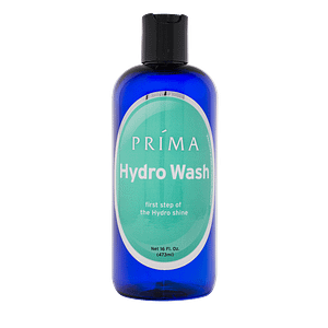 One bottle of Prima Car Care Hydro Wash is displayed with a blank background