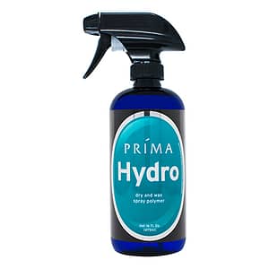 One bottle of Prima Car Care products are displayed with a blank background